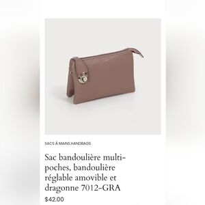 Elegant Taupe Handbag